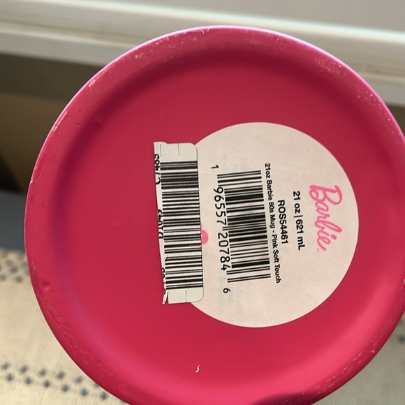 💓Mattel Barbie 21 Oz Mug 💕NWT🆕 ‼️PRICE DROP‼️ - Picture 6 of 8